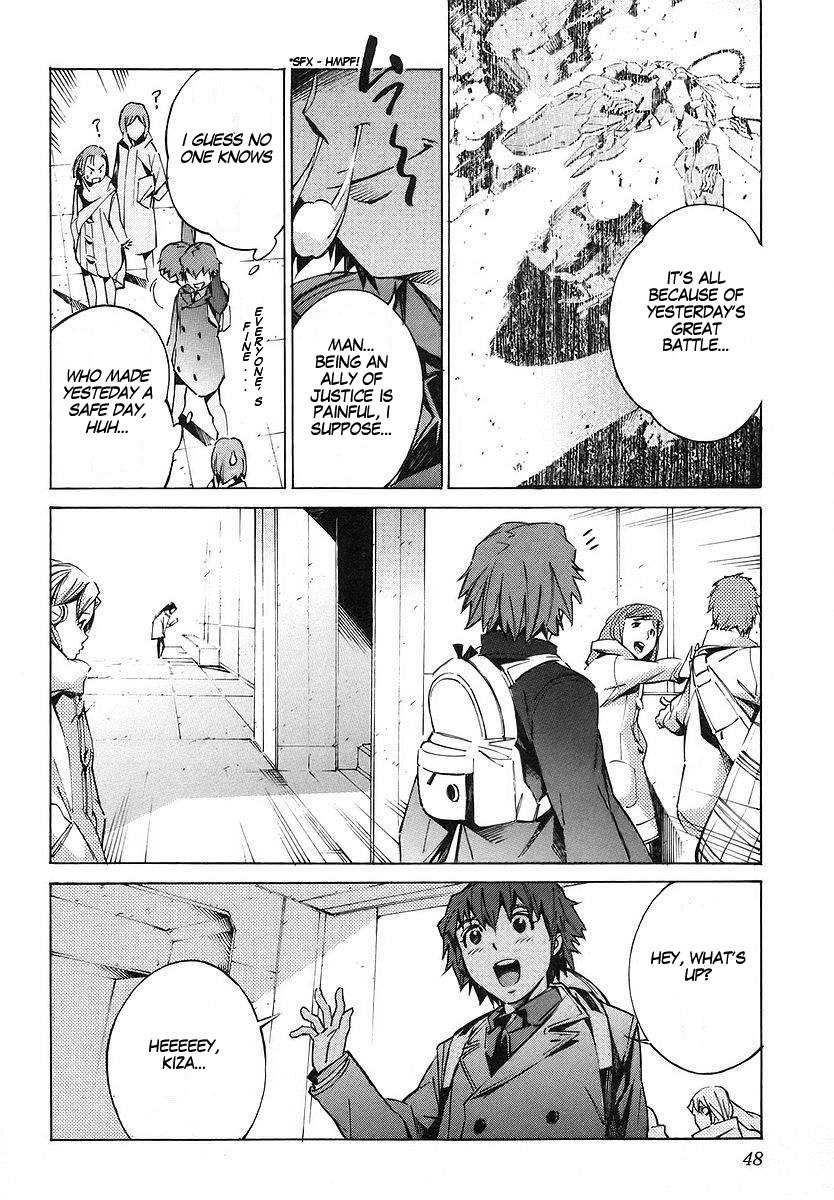 Kurogane no Linebarrel Chapter 17 page 2 - Chapter 17: The Worst After-School Break
