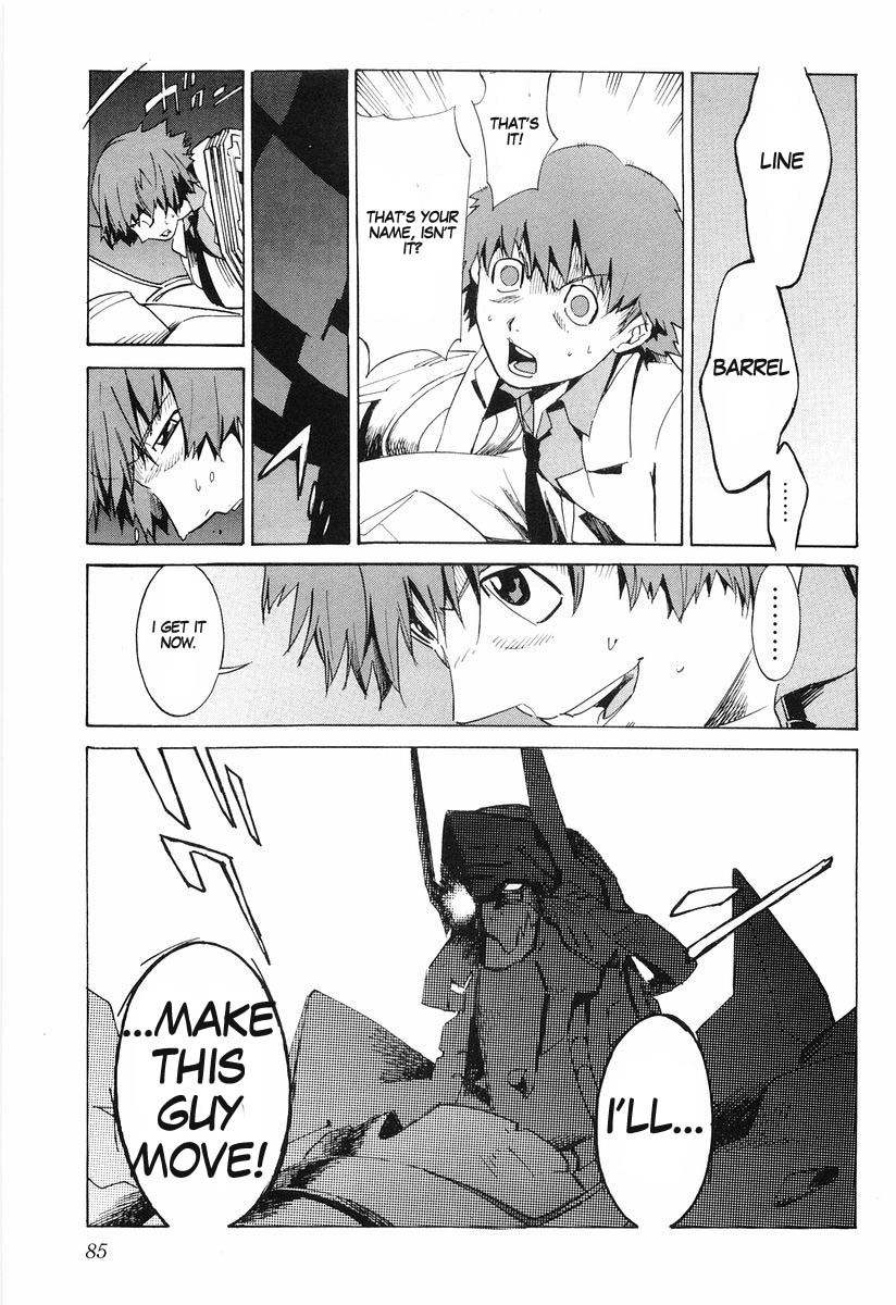 Kurogane no Linebarrel Chapter 2 page 35 - Chapter 2: Crossed Boundary