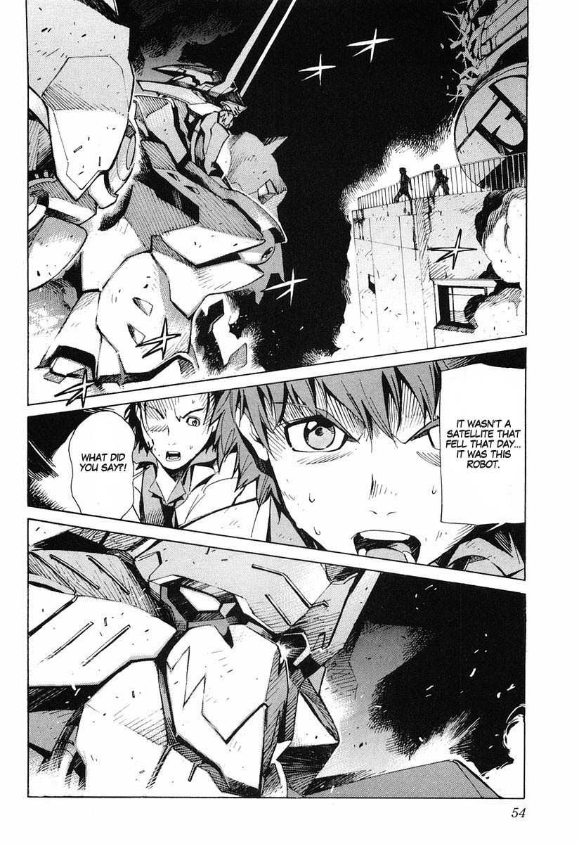 Kurogane no Linebarrel Chapter 2 page 4 - Chapter 2: Crossed Boundary