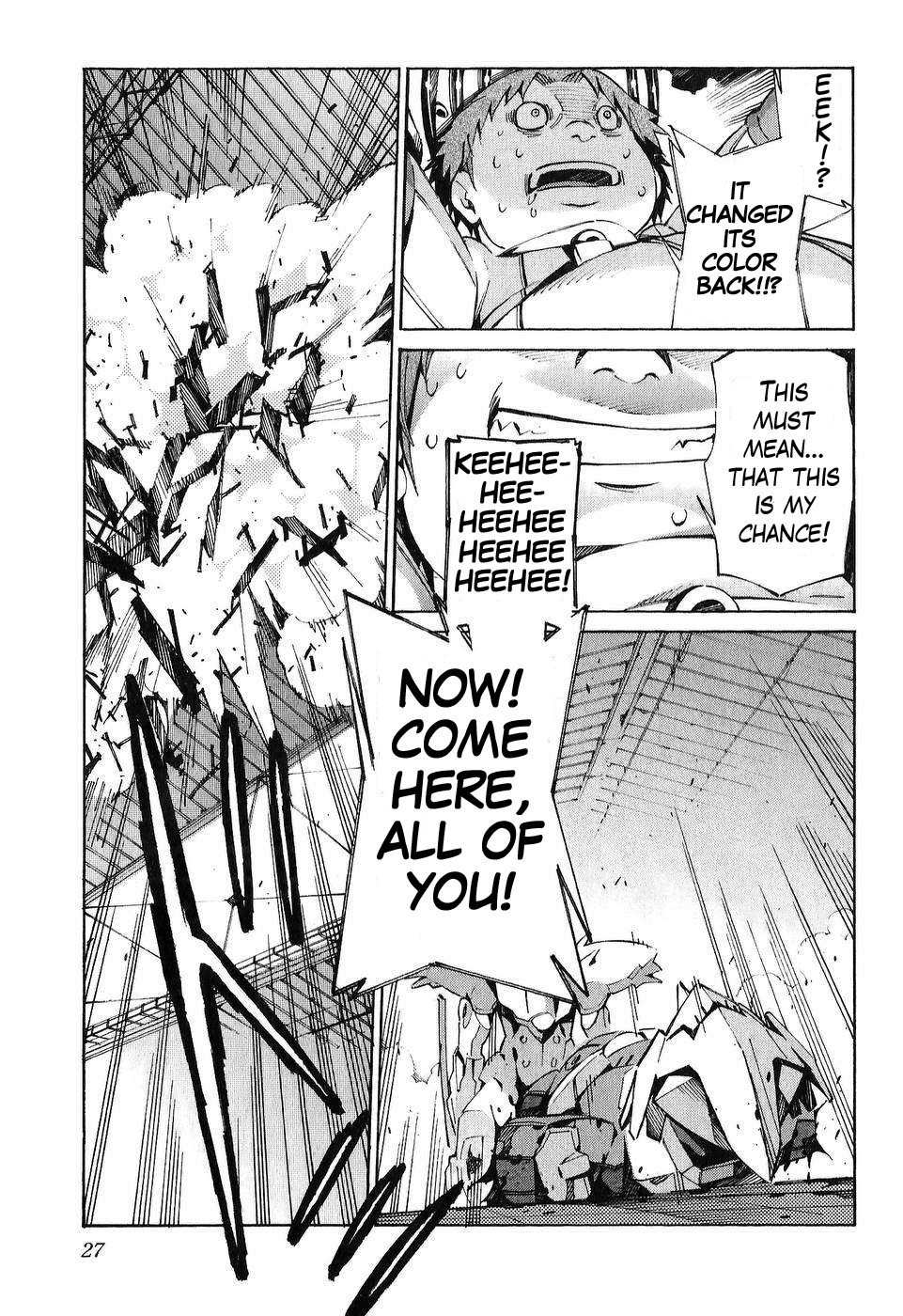 Kurogane no Linebarrel Chapter 20 page 32 - Chapter 20: Black Enforcer