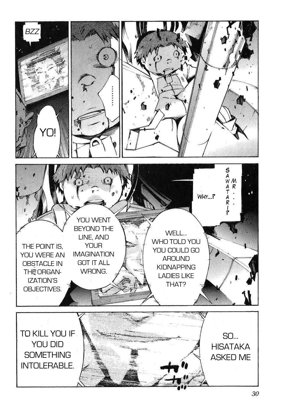 Kurogane no Linebarrel Chapter 20 page 35 - Chapter 20: Black Enforcer