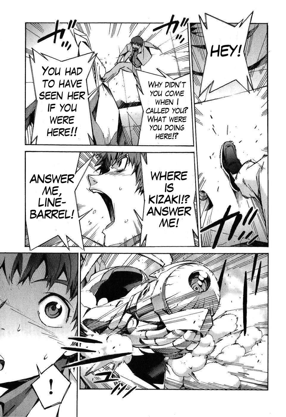 Kurogane no Linebarrel Chapter 20 page 46 - Chapter 20: Black Enforcer