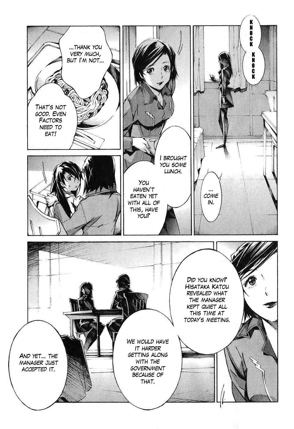 Kurogane no Linebarrel Chapter 21 page 13 - Chapter 21: Vector