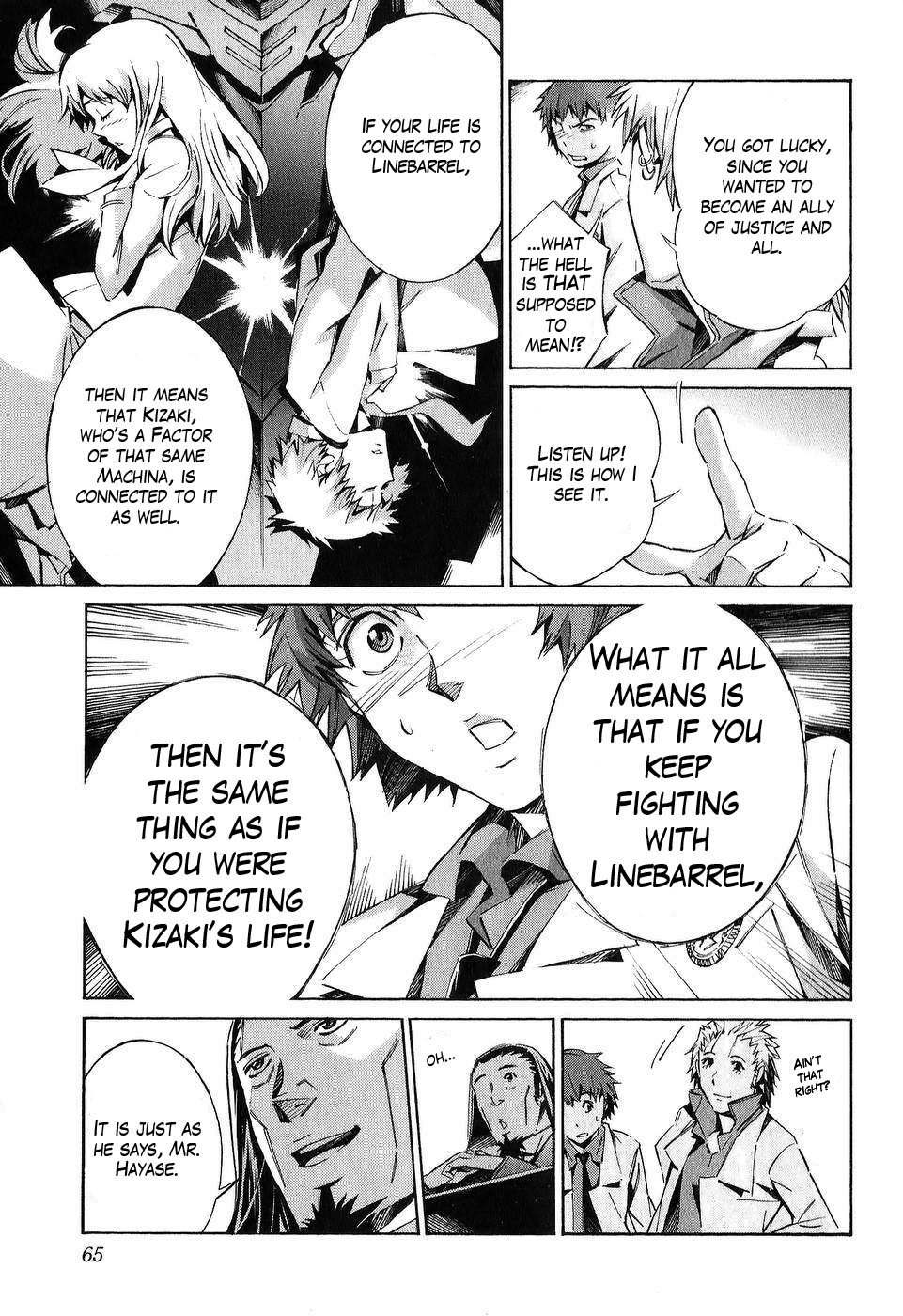 Kurogane no Linebarrel Chapter 21 page 19 - Chapter 21: Vector
