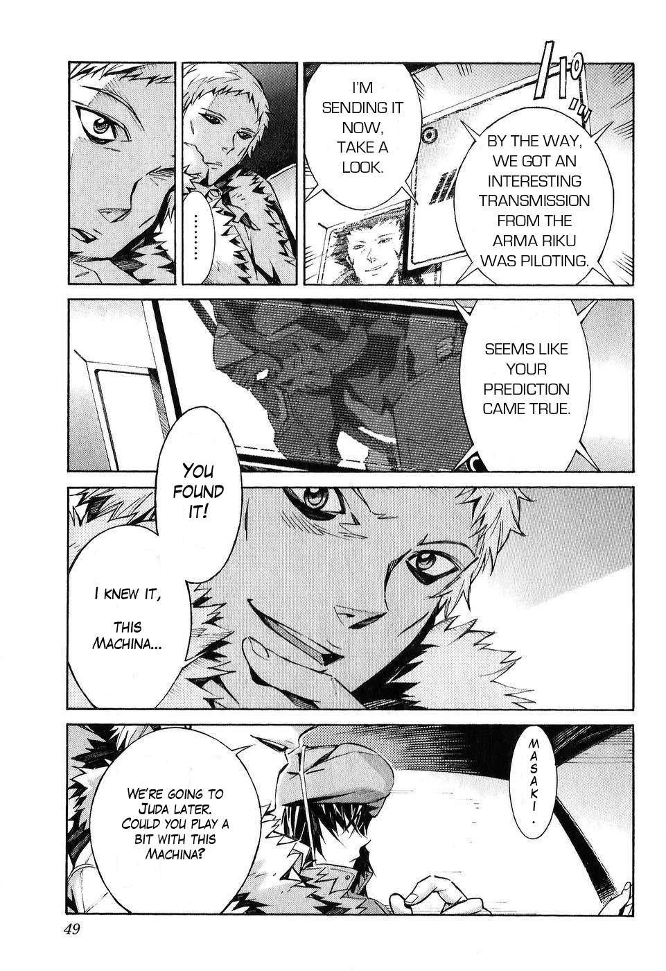 Kurogane no Linebarrel Chapter 21 page 3 - Chapter 21: Vector