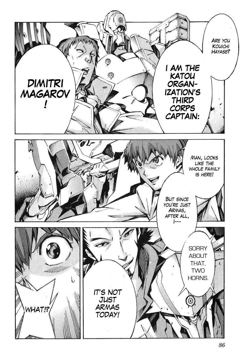 Kurogane no Linebarrel Chapter 21 page 40 - Chapter 21: Vector