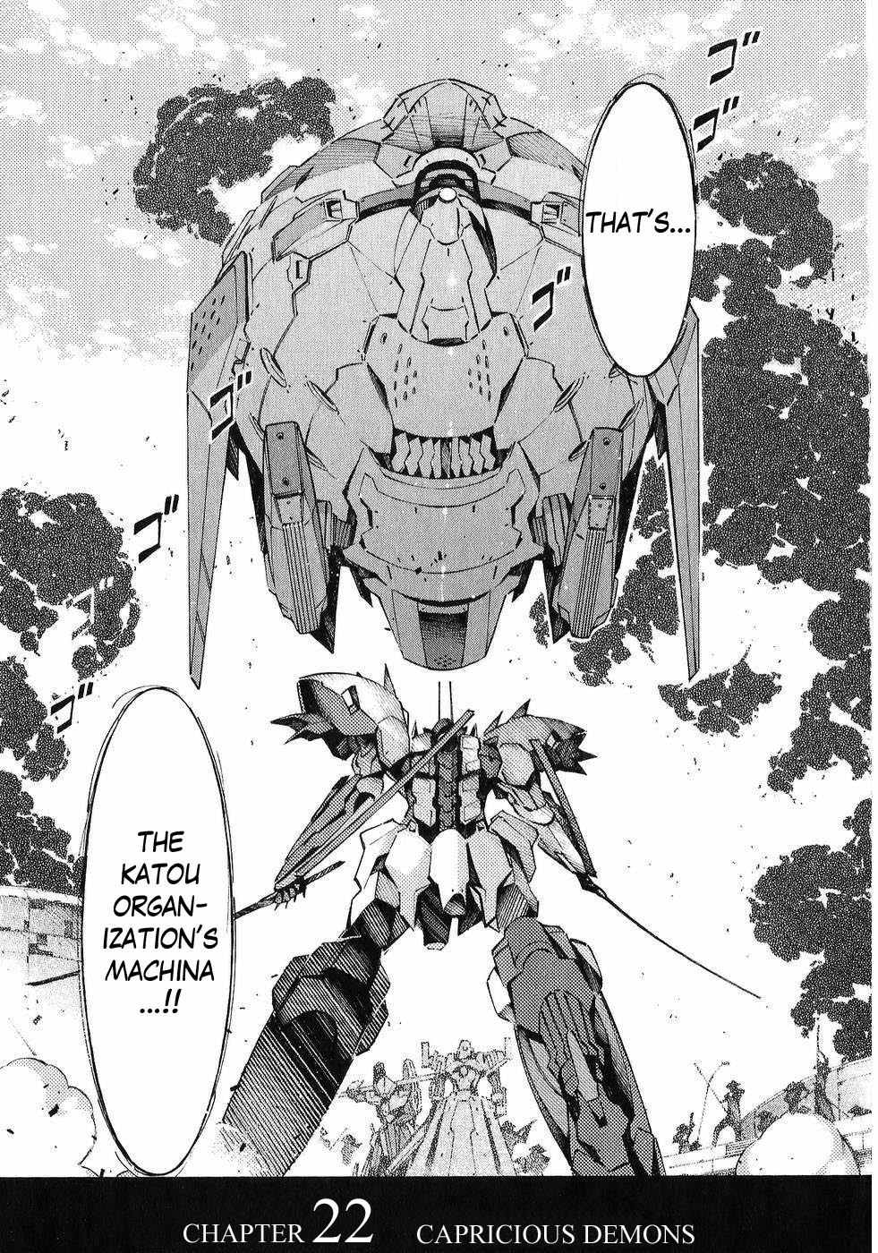 Kurogane no Linebarrel Chapter 22 page 1 - Chapter 22: Capricious Demons