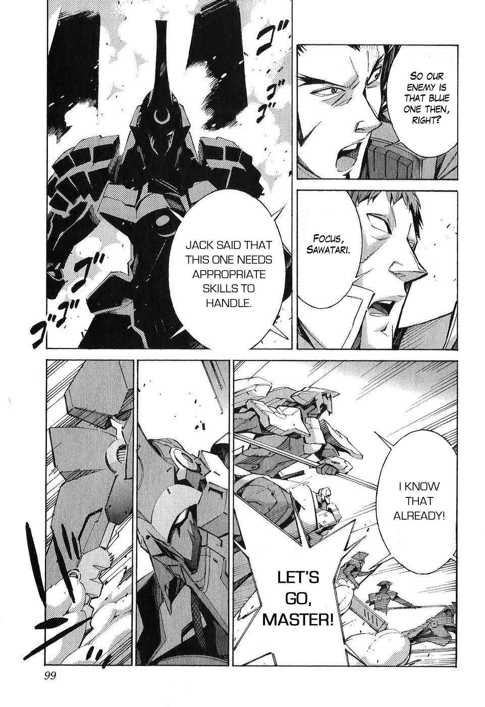 Kurogane no Linebarrel Chapter 22 page 9 - Chapter 22: Capricious Demons