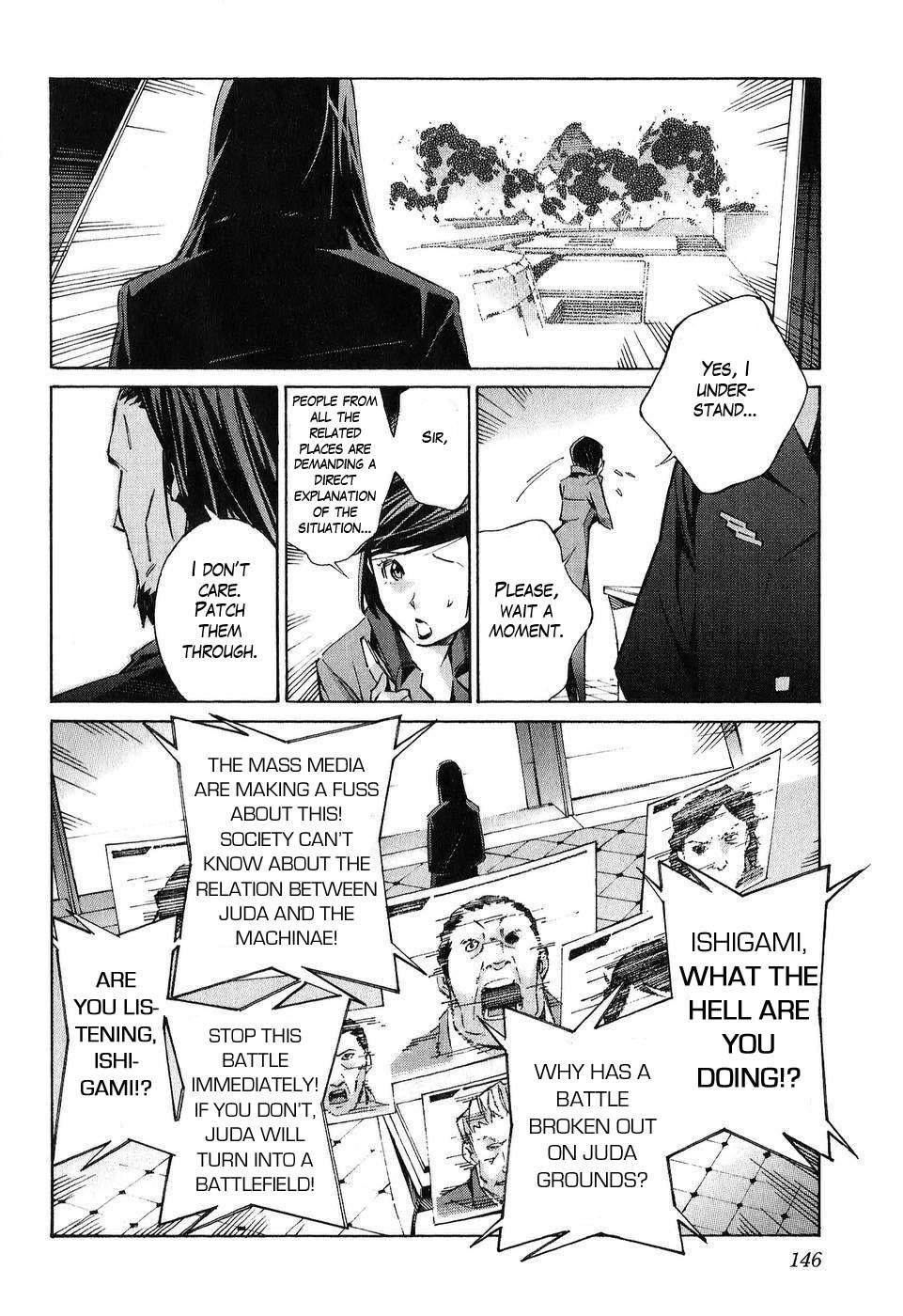 Kurogane no Linebarrel Chapter 23 page 12 - Chapter 23: Waking From The Dream