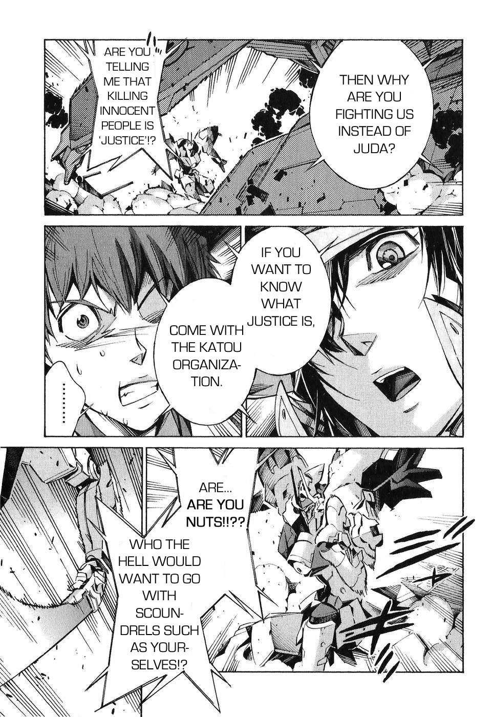 Kurogane no Linebarrel Chapter 23 page 15 - Chapter 23: Waking From The Dream