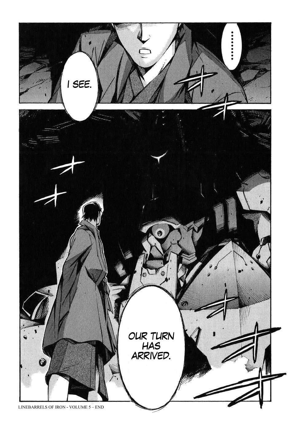Kurogane no Linebarrel Chapter 23 page 44 - Chapter 23: Waking From The Dream