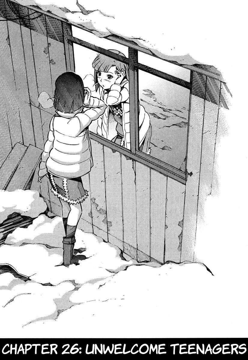 Kurogane no Linebarrel Chapter 26 page 1 - Chapter 26: Unwelcome Teenagers