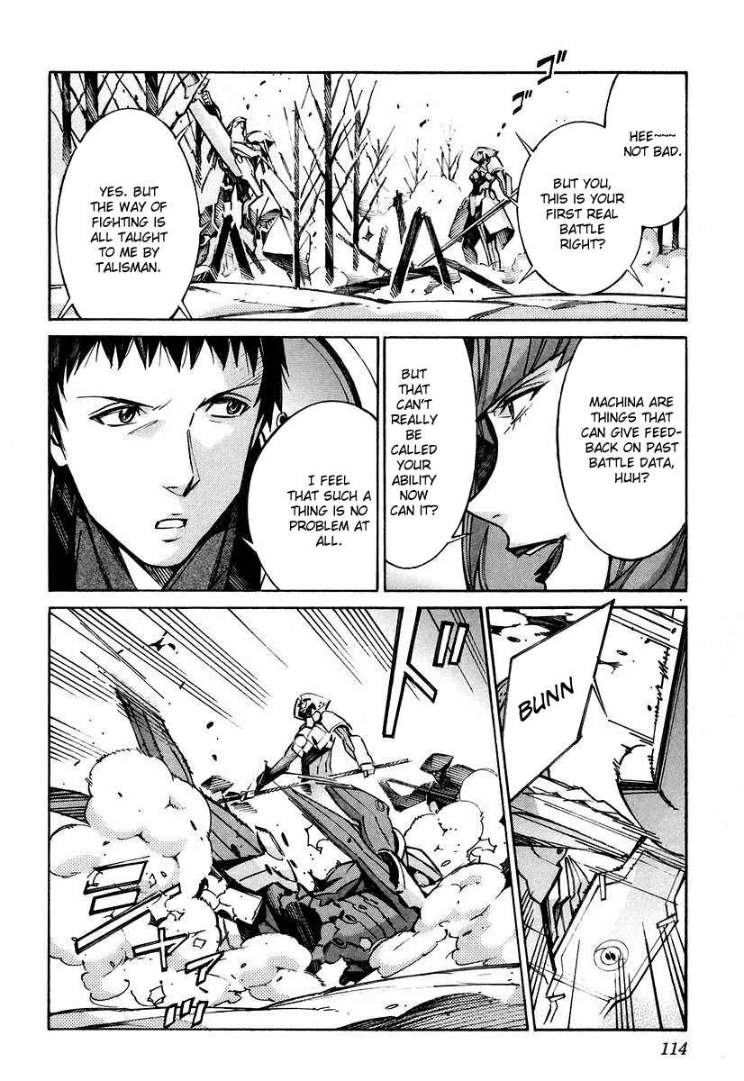 Kurogane no Linebarrel Chapter 26 page 23 - Chapter 26: Unwelcome Teenagers
