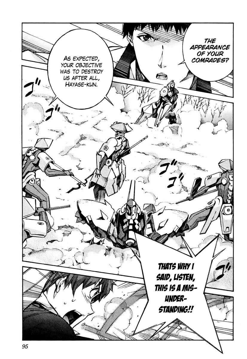 Kurogane no Linebarrel Chapter 26 page 5 - Chapter 26: Unwelcome Teenagers