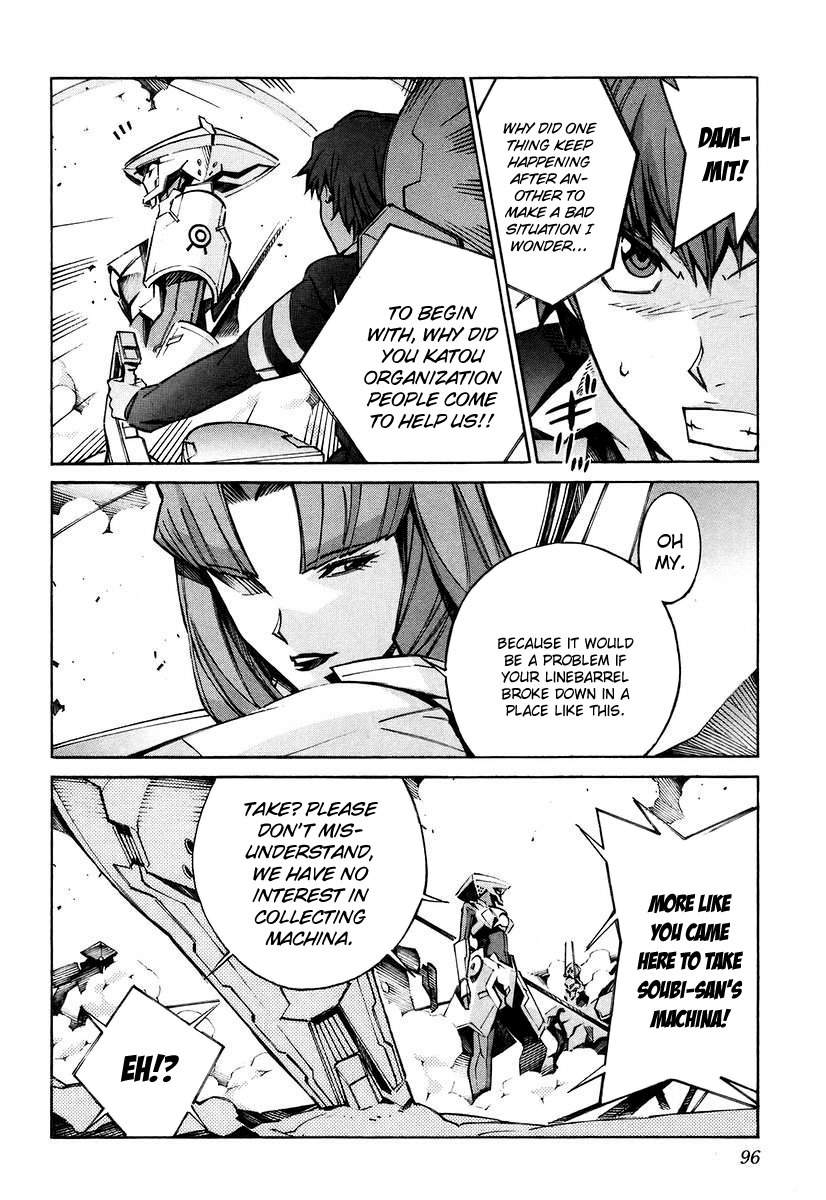 Kurogane no Linebarrel Chapter 26 page 6 - Chapter 26: Unwelcome Teenagers