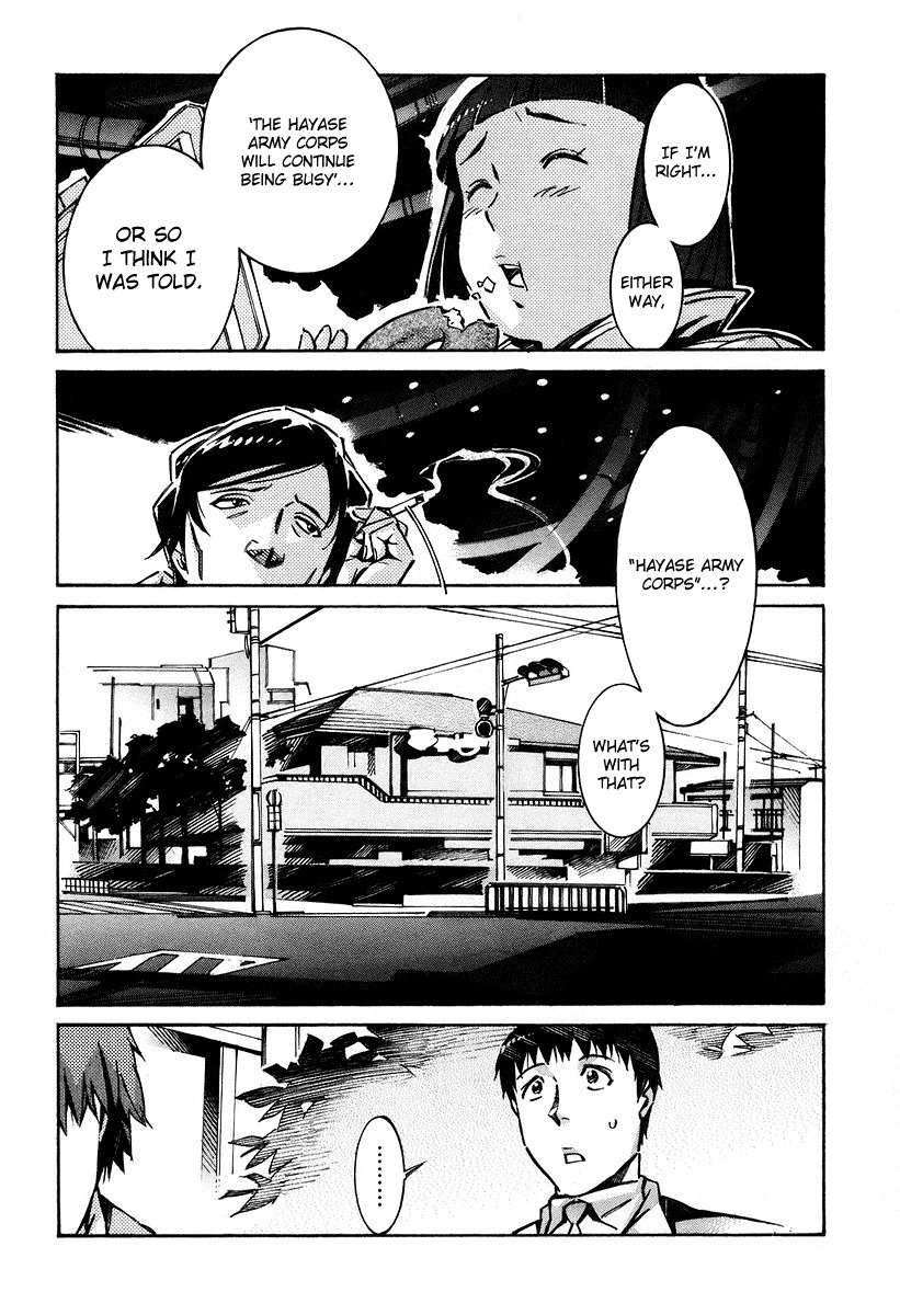 Kurogane no Linebarrel Chapter 28 page 13 - Chapter 28: Food of the Demon