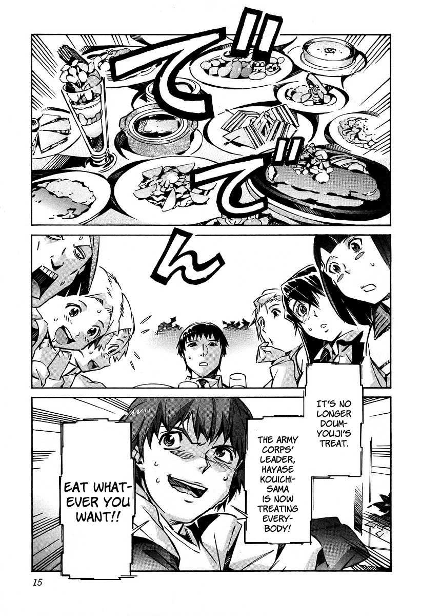 Kurogane no Linebarrel Chapter 28 page 22 - Chapter 28: Food of the Demon