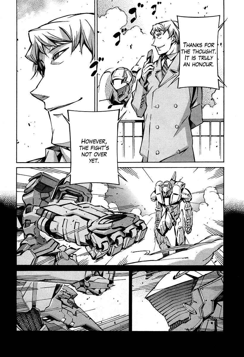 Kurogane no Linebarrel Chapter 29 page 10 - Chapter 29: Grey Alliance