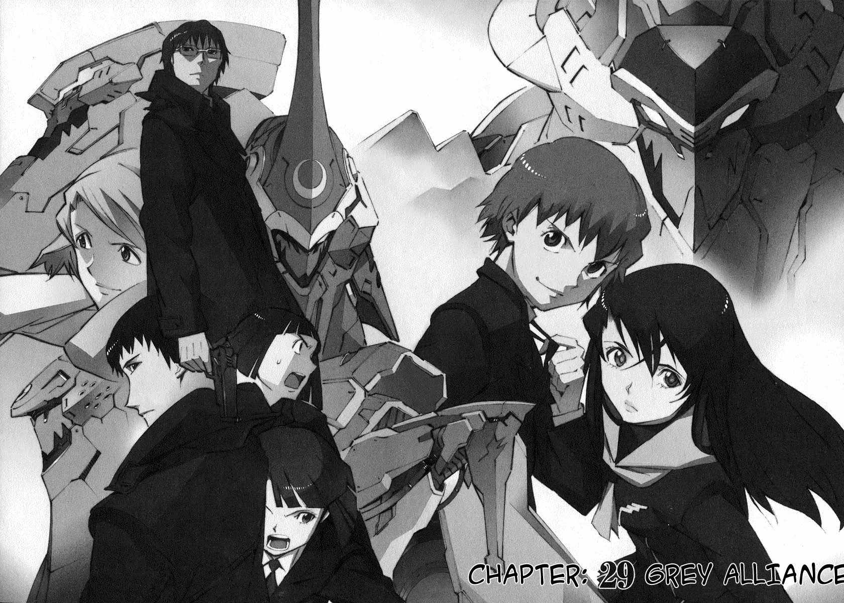 Kurogane no Linebarrel Chapter 29 page 3 - Chapter 29: Grey Alliance