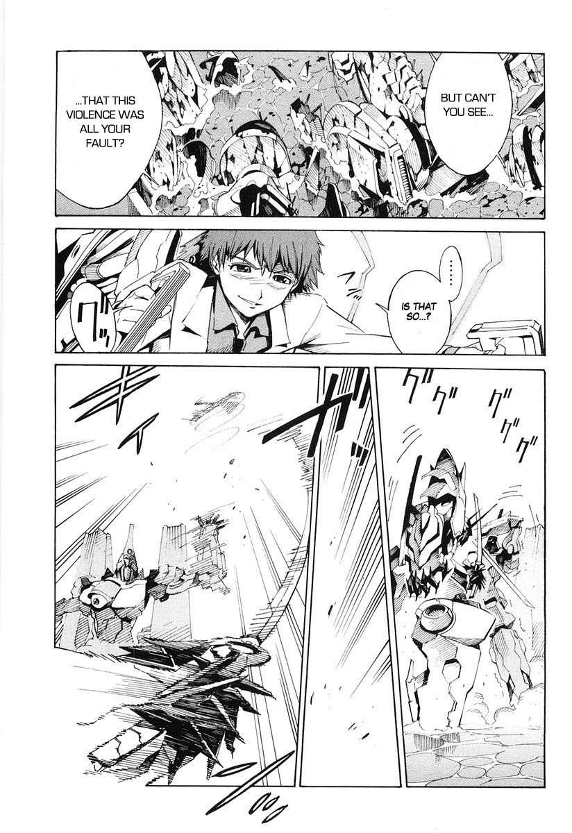 Kurogane no Linebarrel Chapter 3 page 13 - Chapter 3: Blue Shudder
