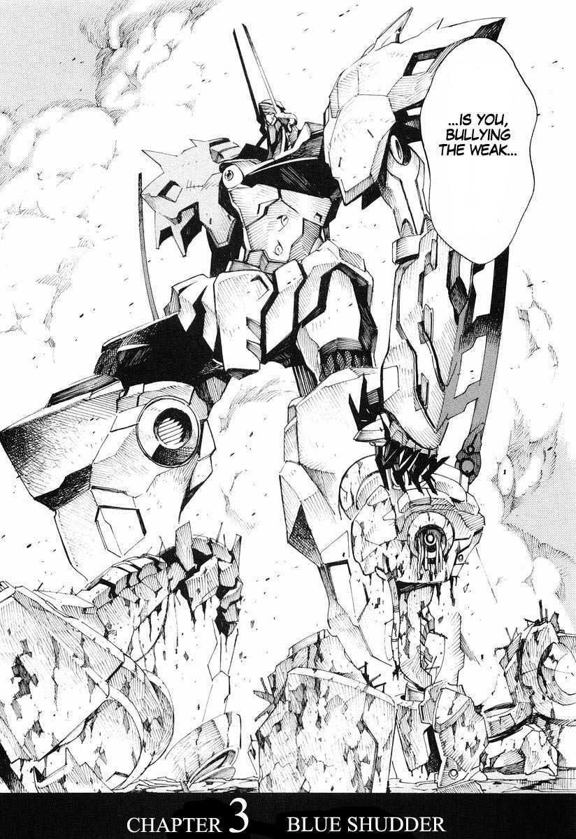 Kurogane no Linebarrel Chapter 3 page 2 - Chapter 3: Blue Shudder