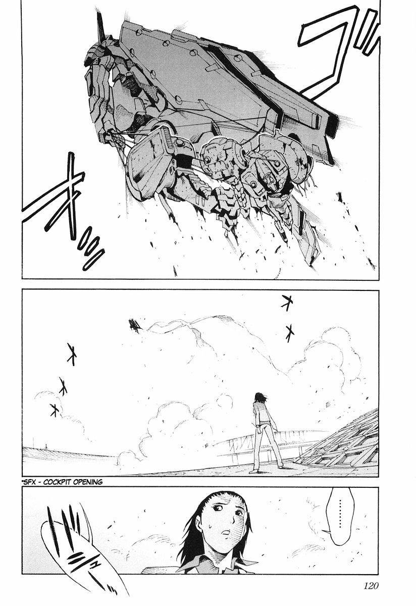 Kurogane no Linebarrel Chapter 3 page 28 - Chapter 3: Blue Shudder