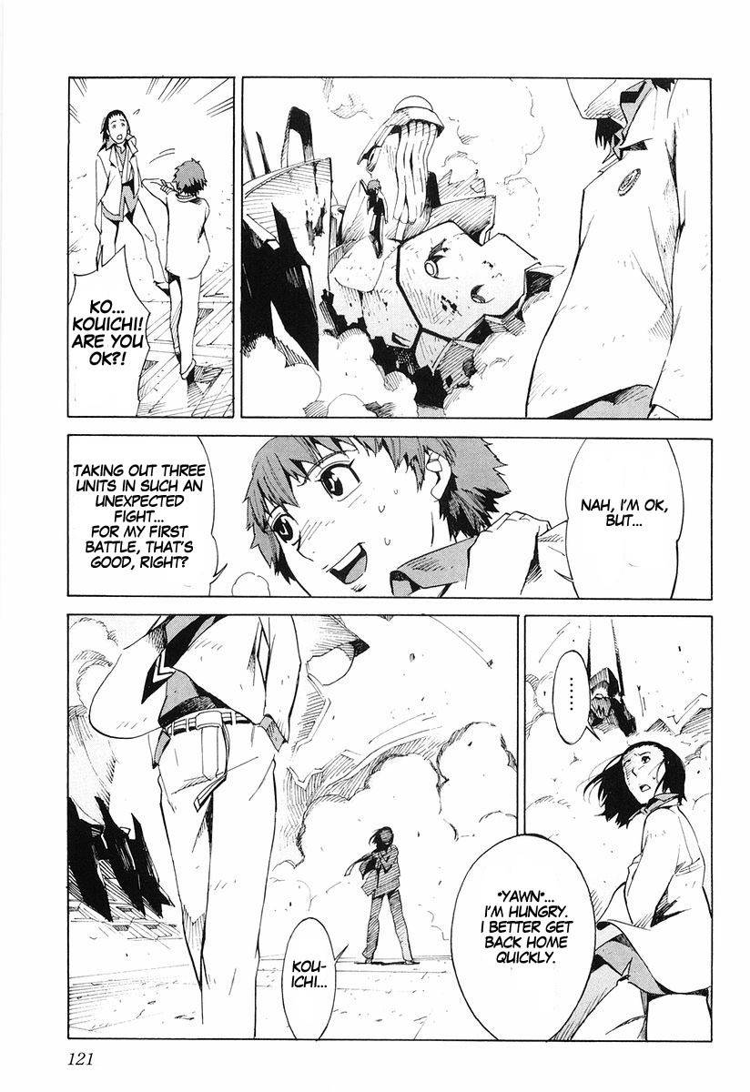 Kurogane no Linebarrel Chapter 3 page 29 - Chapter 3: Blue Shudder