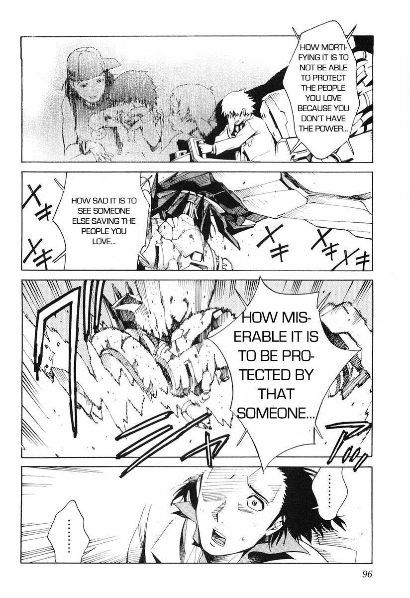 Kurogane no Linebarrel Chapter 3 page 4 - Chapter 3: Blue Shudder