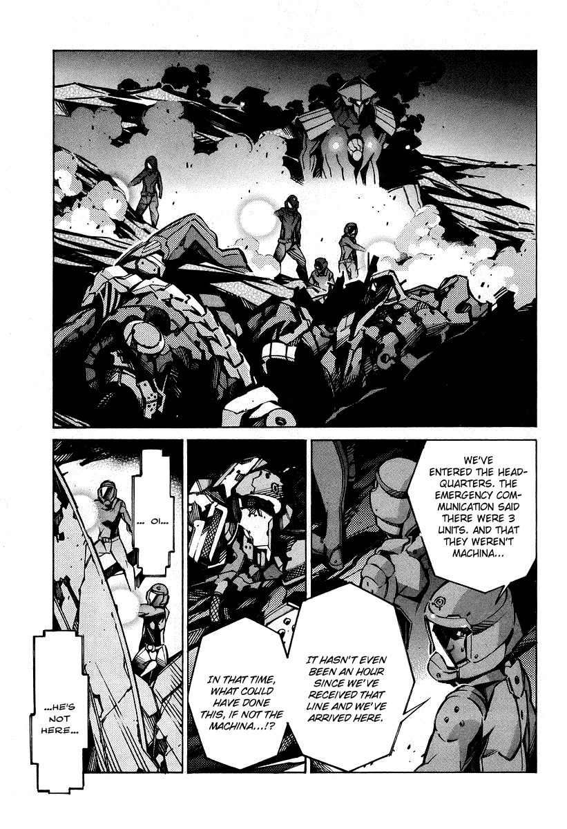 Kurogane no Linebarrel Chapter 30 page 22 - Chapter 30: Rebellion, Together With Snow