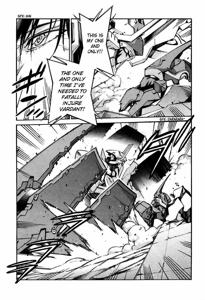 Kurogane no Linebarrel Chapter 31 page 15 - Chapter 31: Flowing Blood, Lost Tears