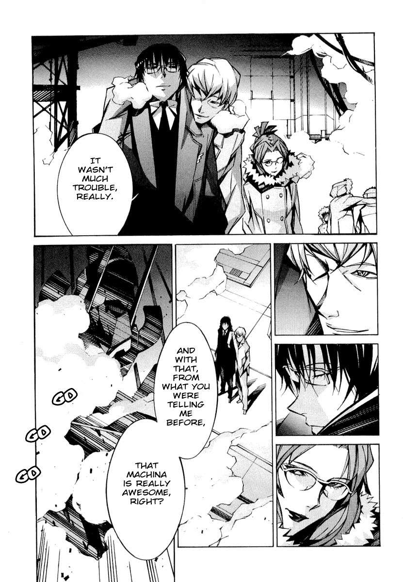 Kurogane no Linebarrel Chapter 32 page 19 - Chapter 32: One-Eyed Boy