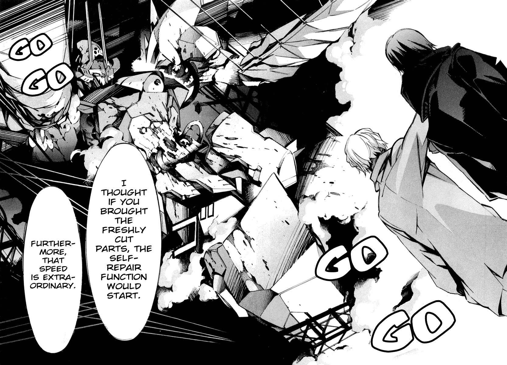 Kurogane no Linebarrel Chapter 32 page 20 - Chapter 32: One-Eyed Boy