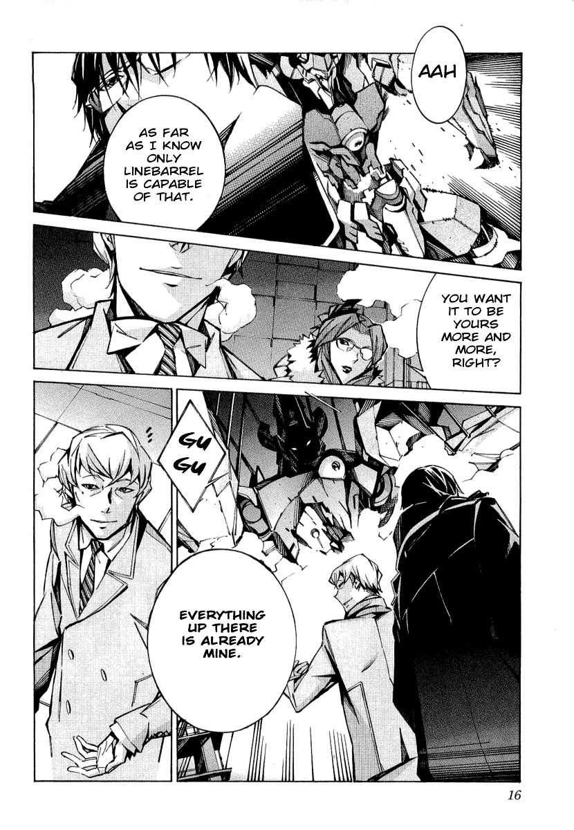 Kurogane no Linebarrel Chapter 32 page 21 - Chapter 32: One-Eyed Boy