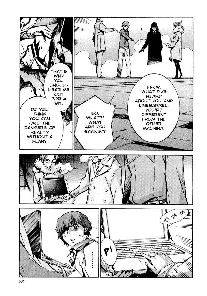 Kurogane no Linebarrel Chapter 32 page 28 - Chapter 32: One-Eyed Boy