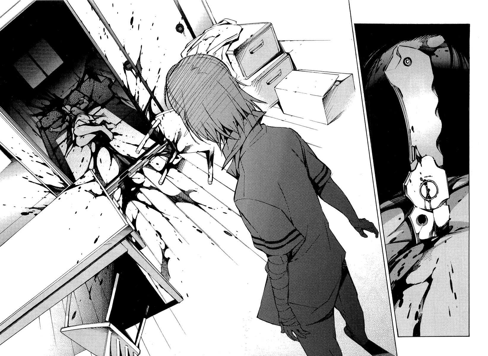 Kurogane no Linebarrel Chapter 33 page 35 - Chapter 33: Sorrowful Song