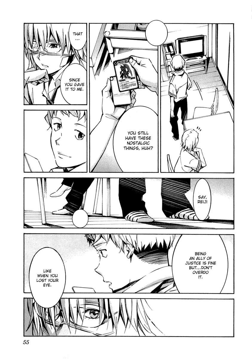 Kurogane no Linebarrel Chapter 33 page 9 - Chapter 33: Sorrowful Song