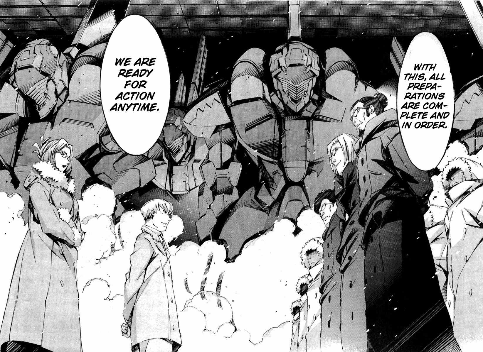 Kurogane no Linebarrel Chapter 35 page 16 - Chapter 35: Feedback
