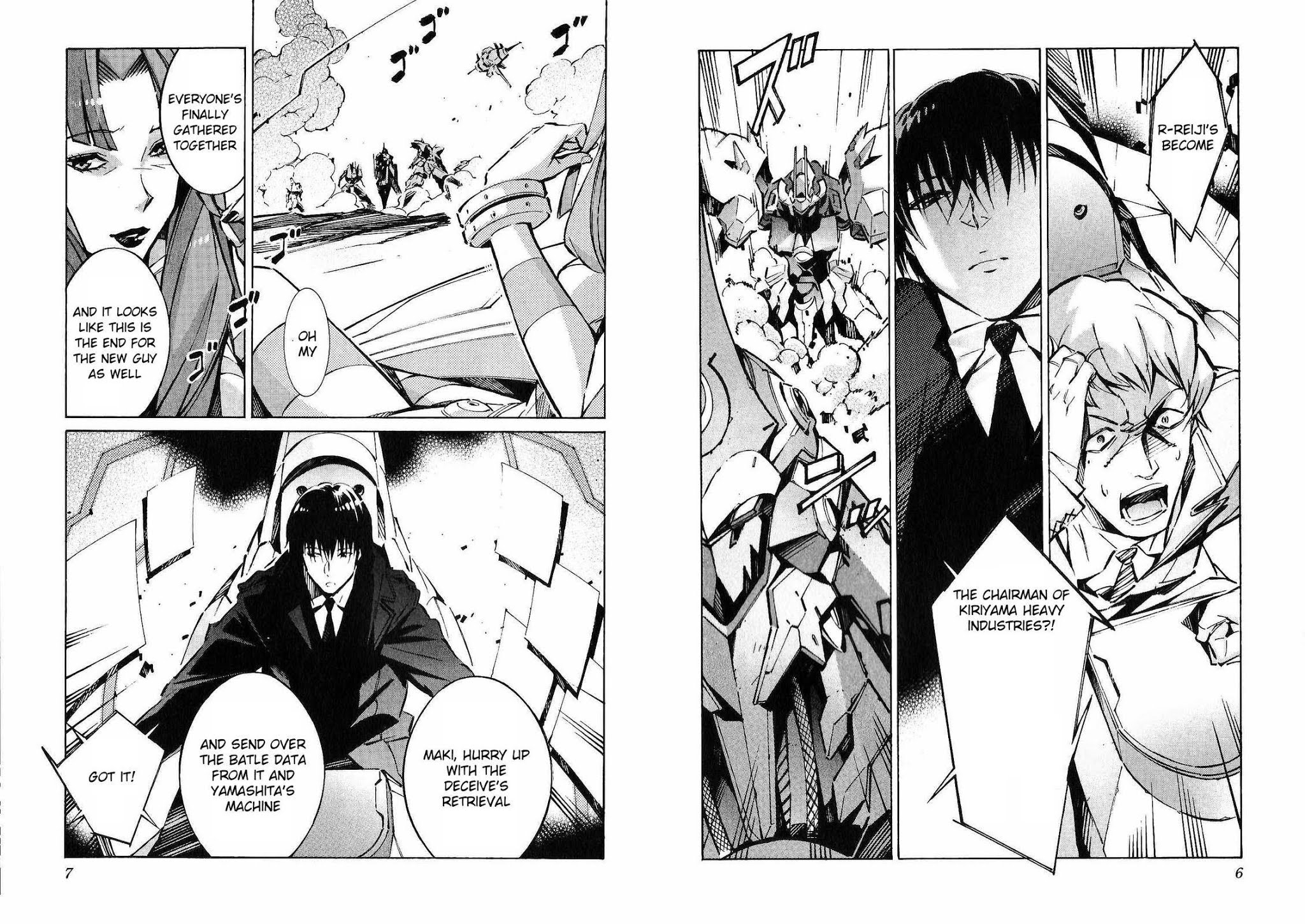 Kurogane no Linebarrel Chapter 40 page 10 - Chapter 40: Judgement at Dusk
