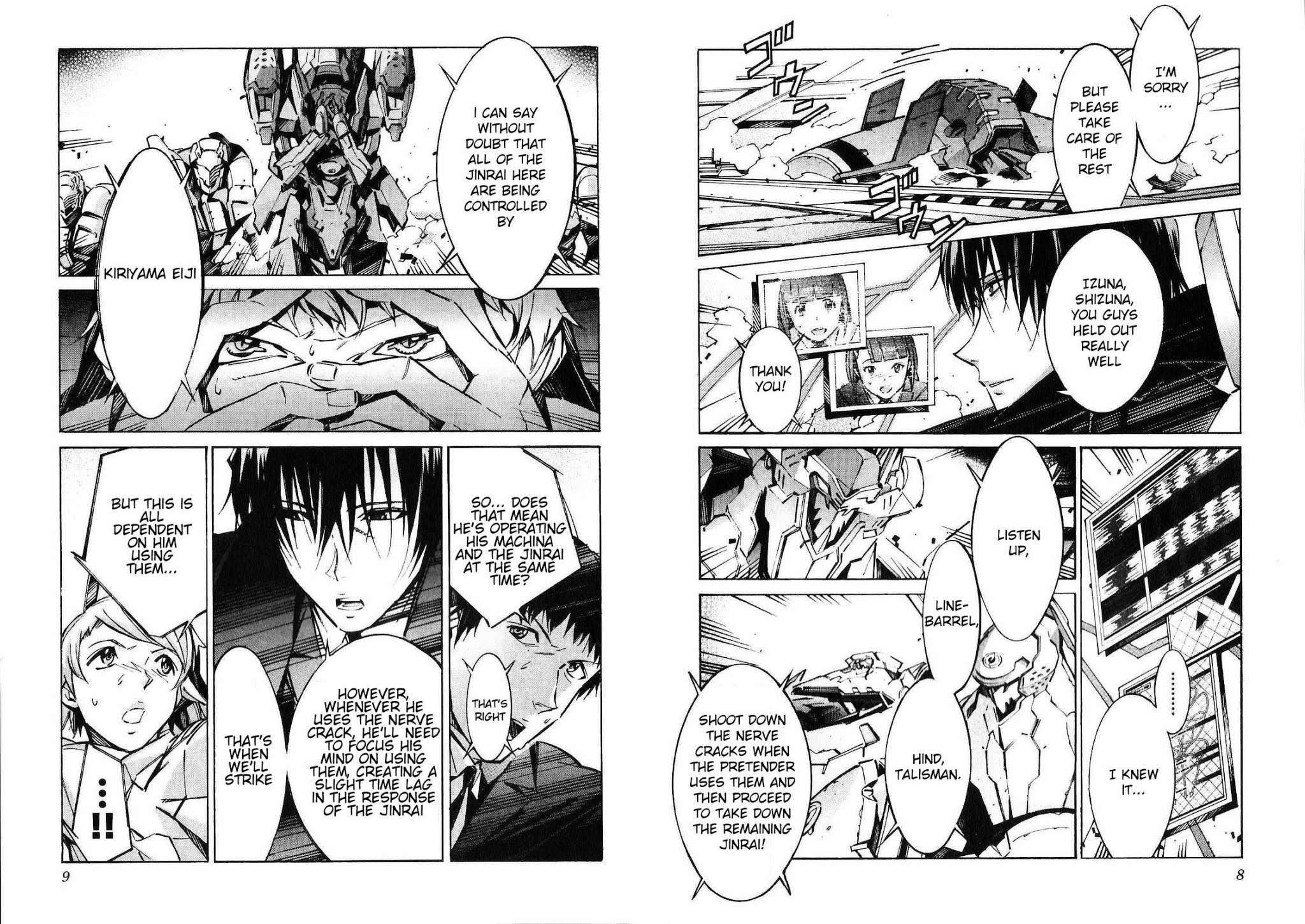 Kurogane no Linebarrel Chapter 40 page 11 - Chapter 40: Judgement at Dusk