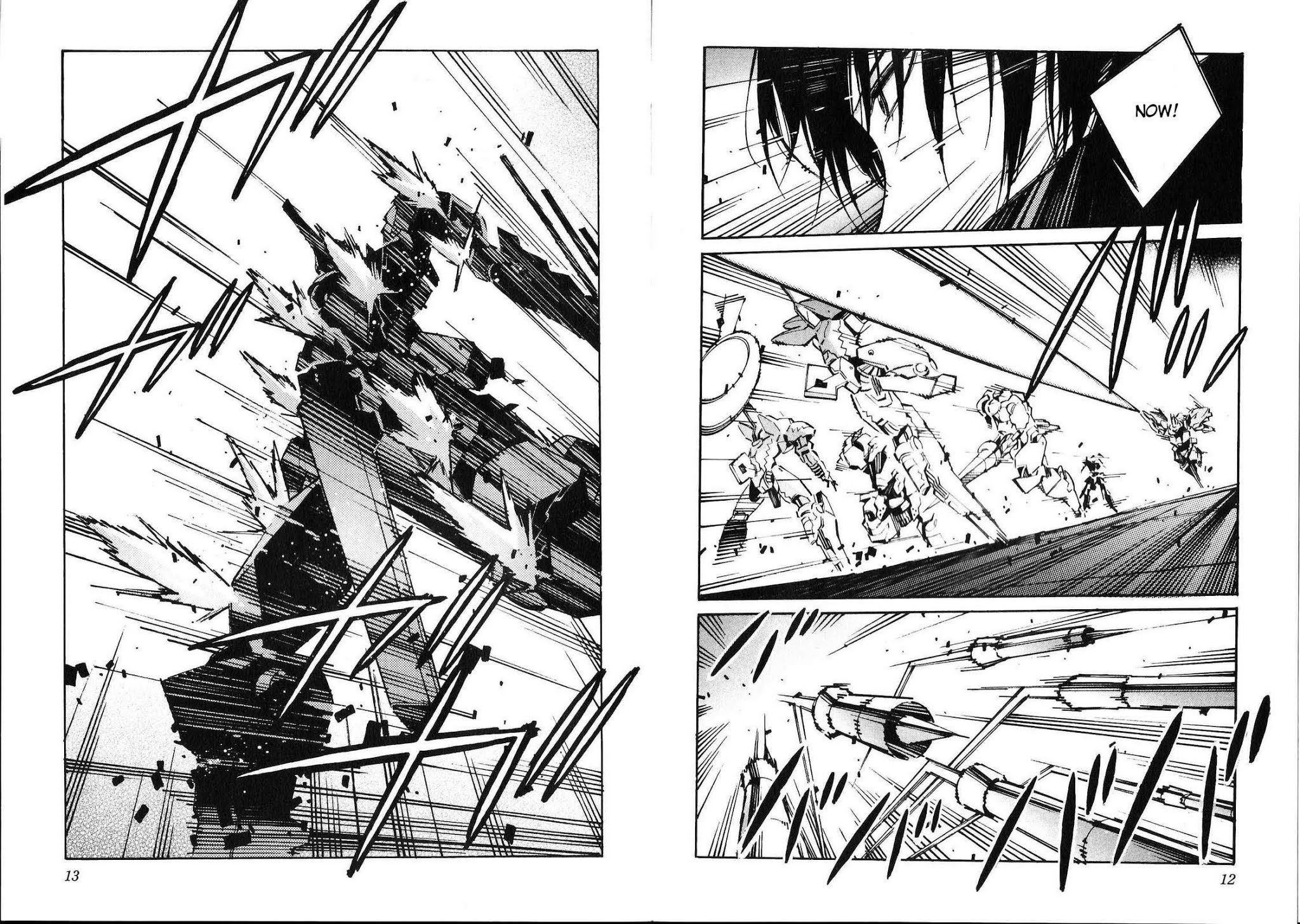 Kurogane no Linebarrel Chapter 40 page 13 - Chapter 40: Judgement at Dusk