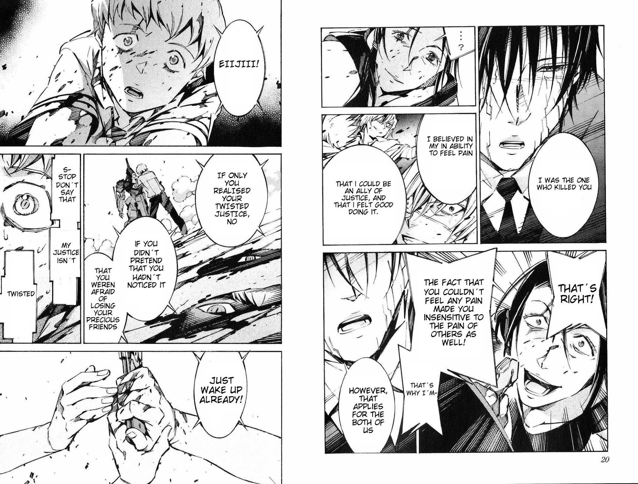 Kurogane no Linebarrel Chapter 40 page 17 - Chapter 40: Judgement at Dusk