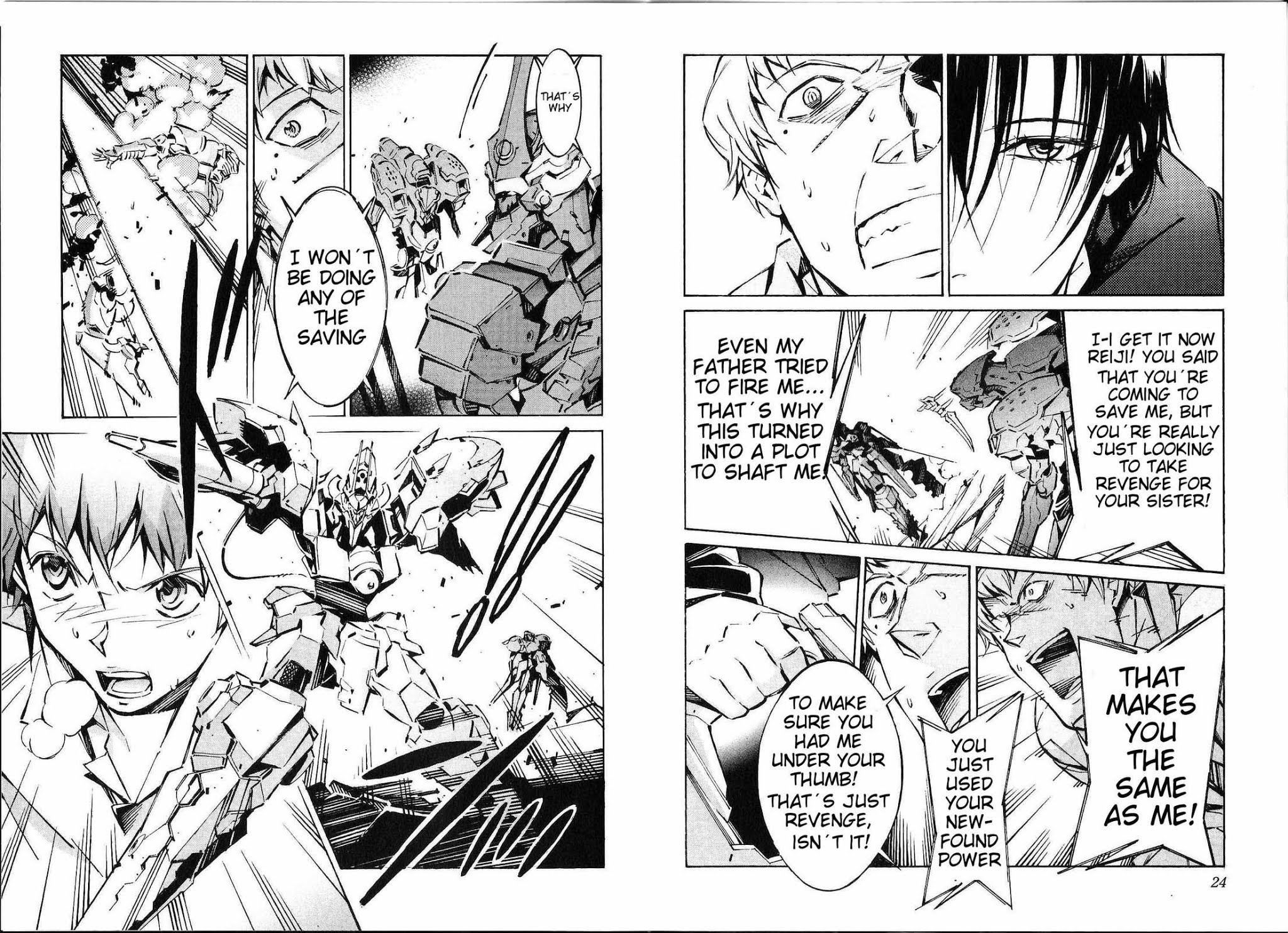 Kurogane no Linebarrel Chapter 40 page 19 - Chapter 40: Judgement at Dusk