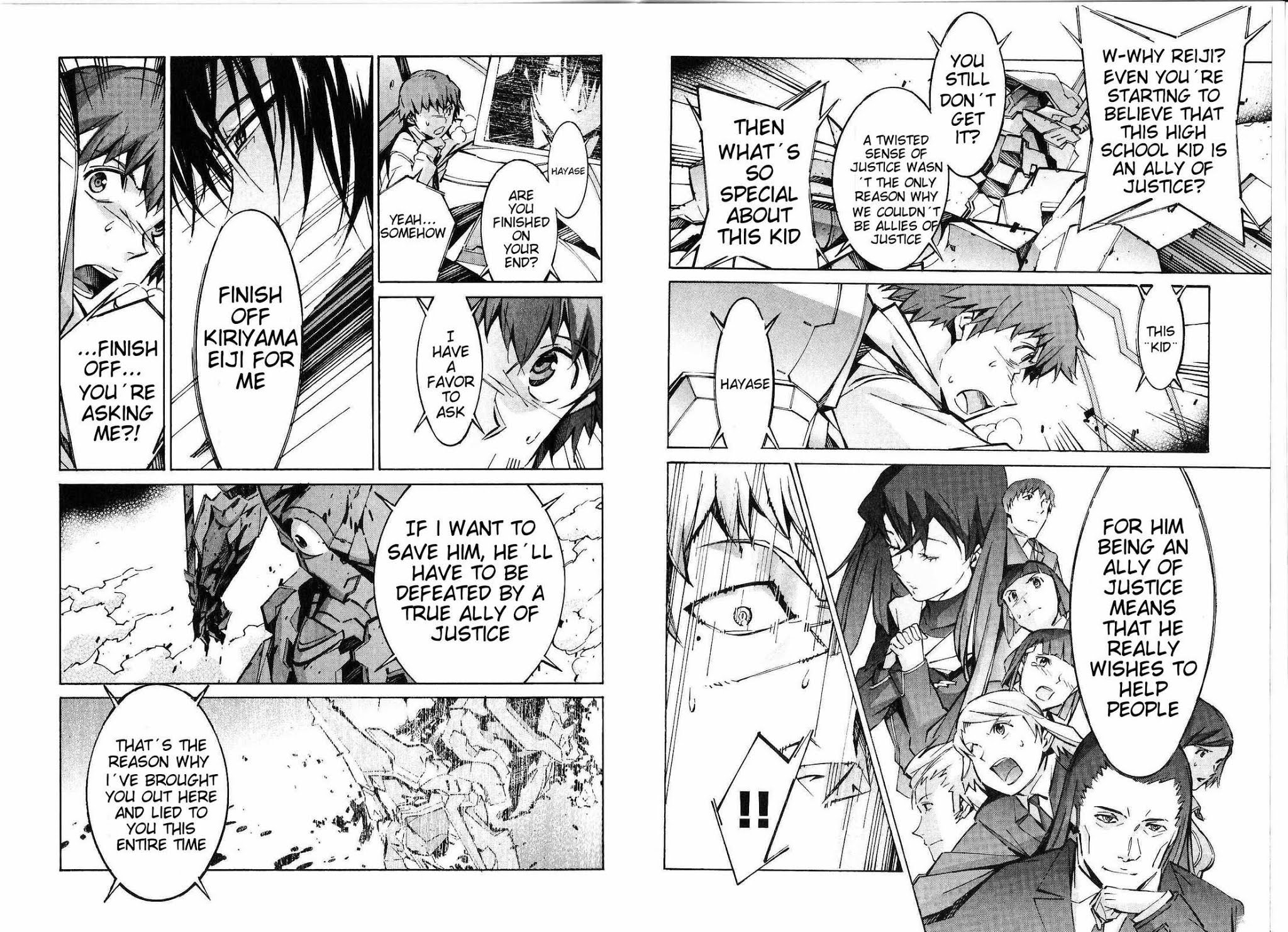 Kurogane no Linebarrel Chapter 40 page 20 - Chapter 40: Judgement at Dusk