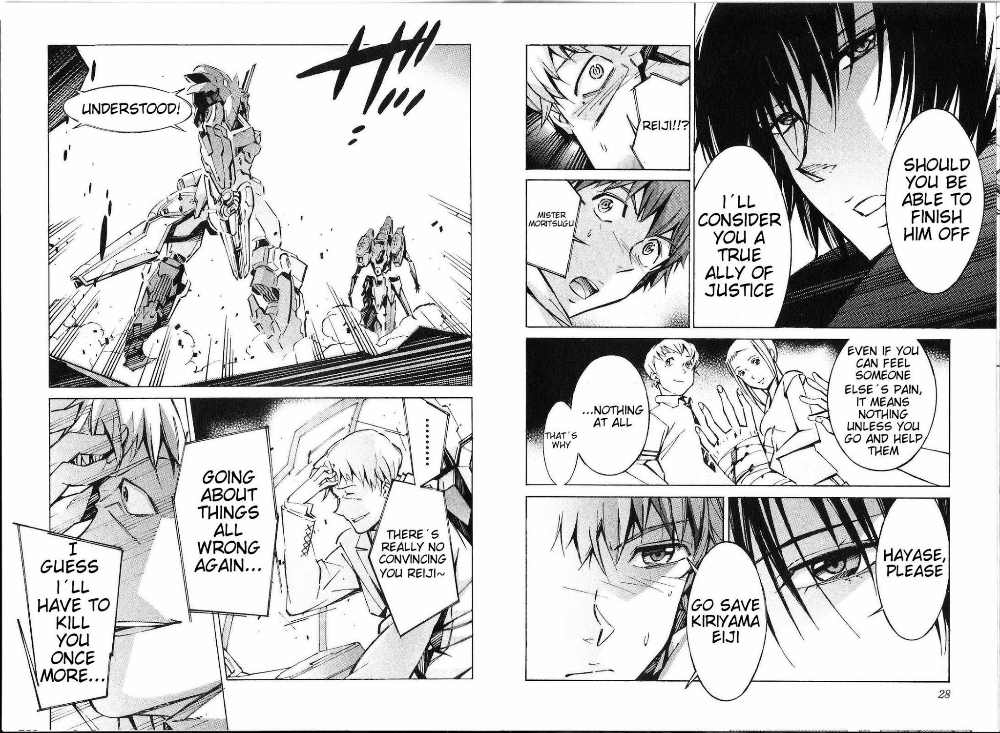 Kurogane no Linebarrel Chapter 40 page 21 - Chapter 40: Judgement at Dusk