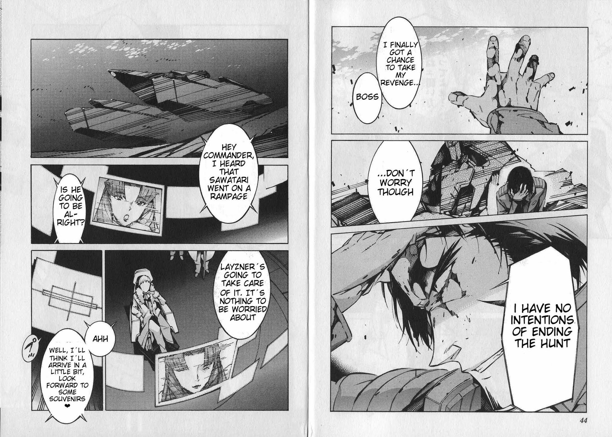 Kurogane no Linebarrel Chapter 40 page 29 - Chapter 40: Judgement at Dusk
