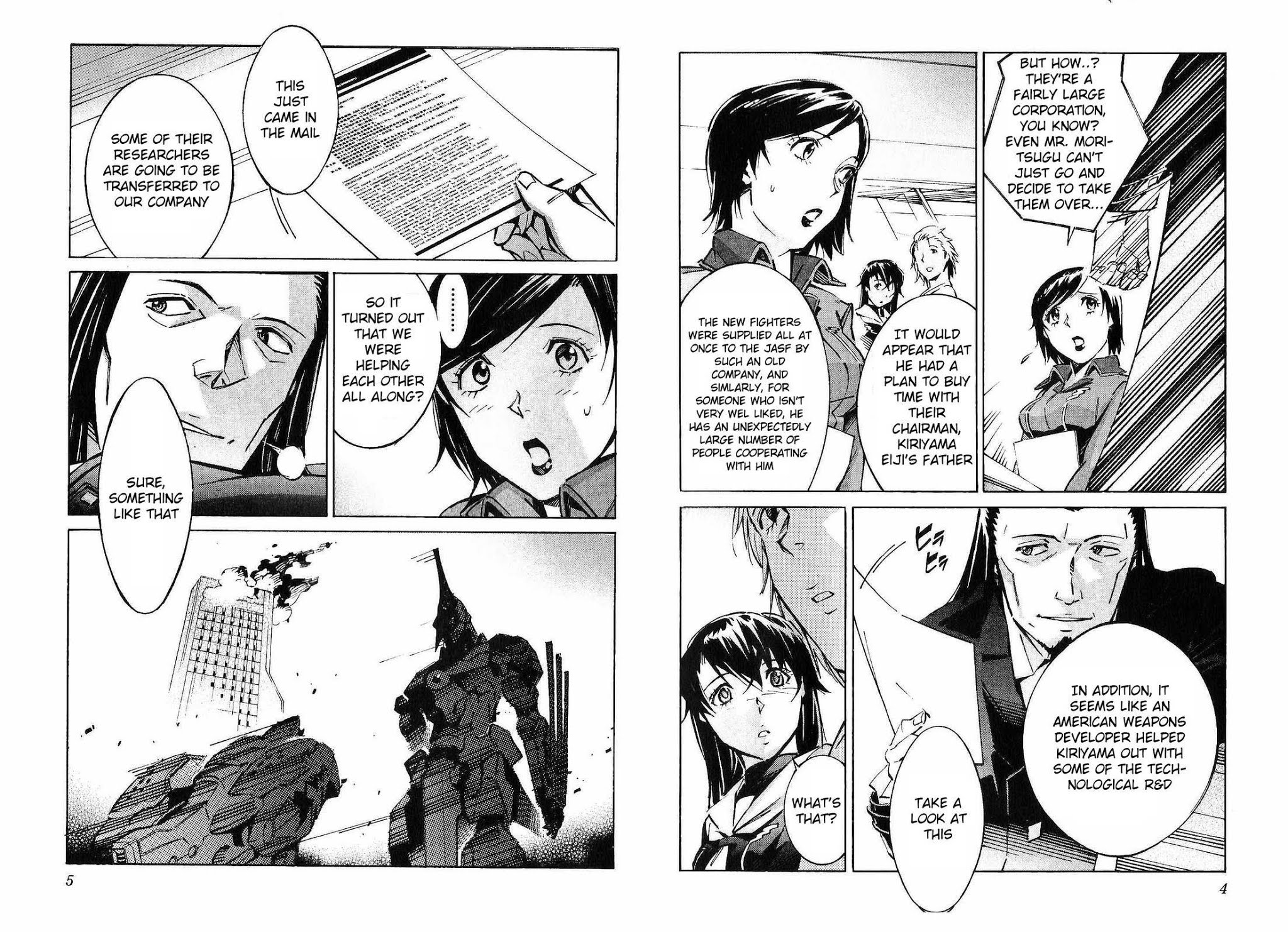 Kurogane no Linebarrel Chapter 40 page 9 - Chapter 40: Judgement at Dusk
