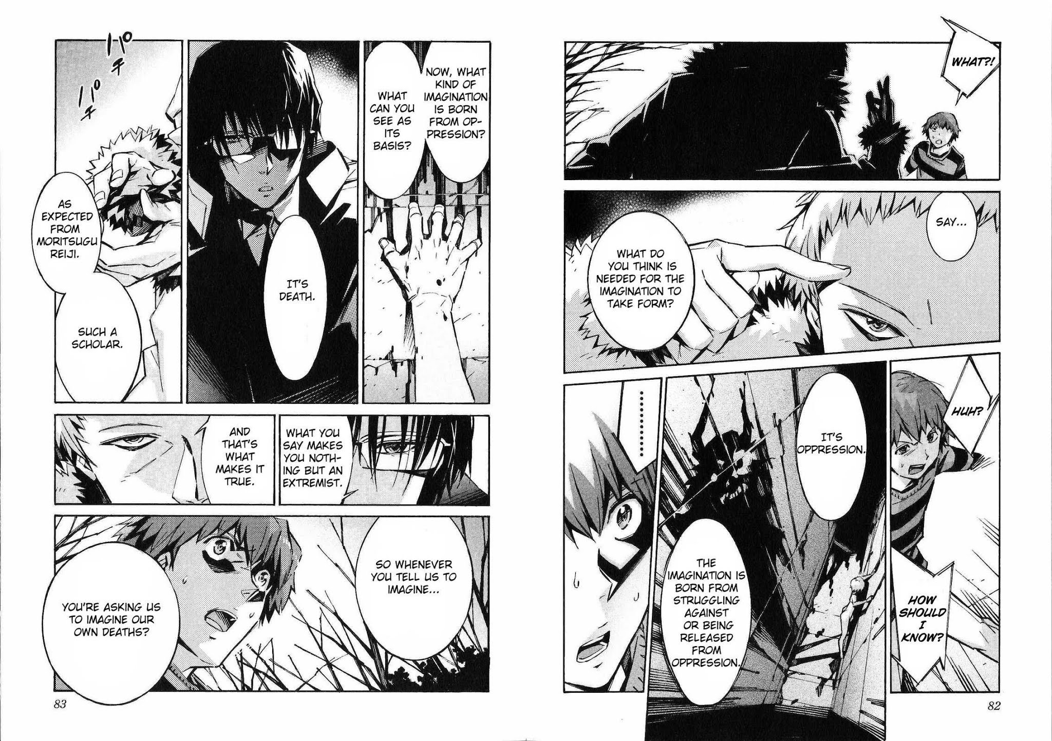 Kurogane no Linebarrel Chapter 41 page 18 - Chapter 41: Reunion