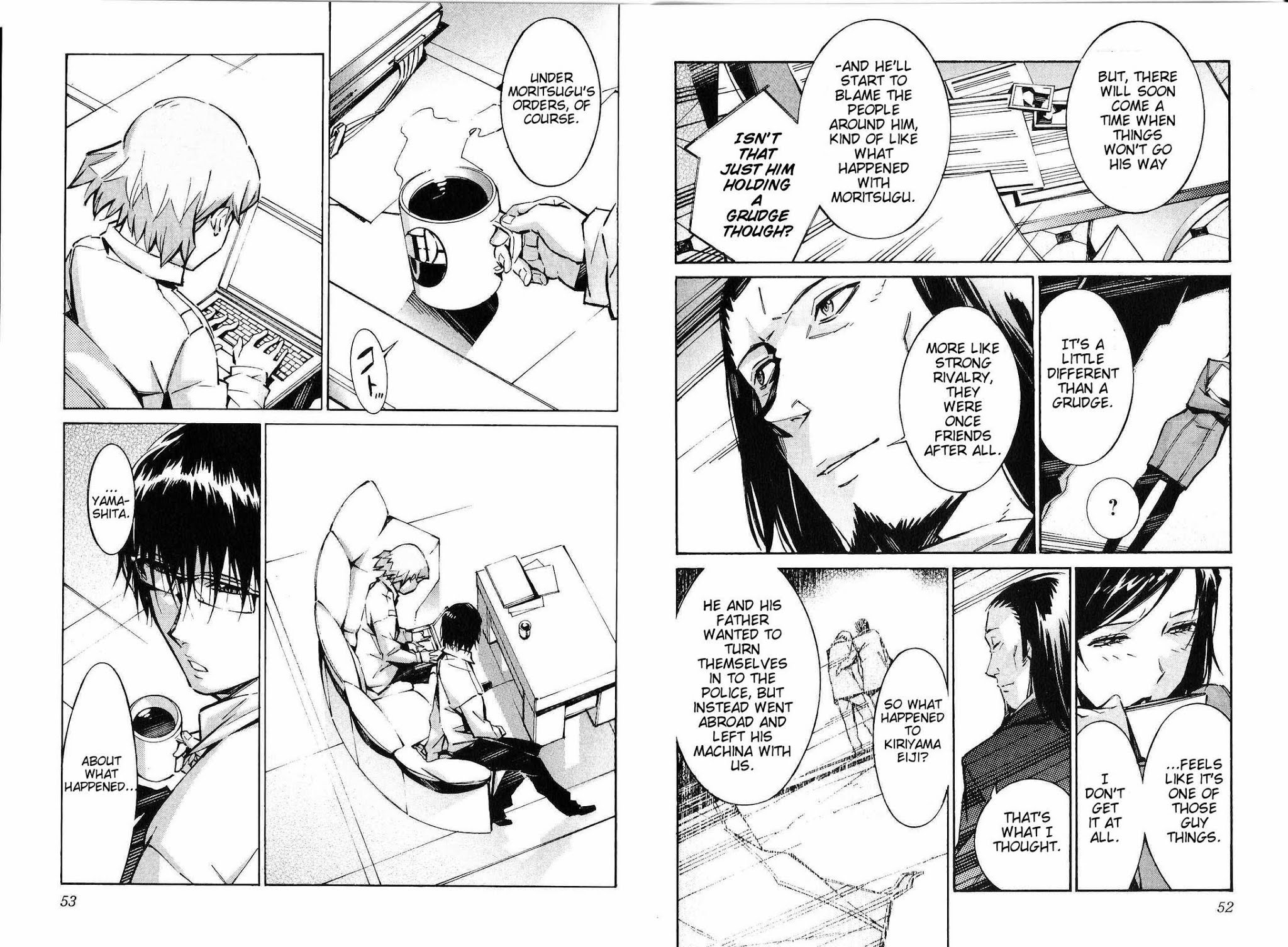 Kurogane no Linebarrel Chapter 41 page 3 - Chapter 41: Reunion