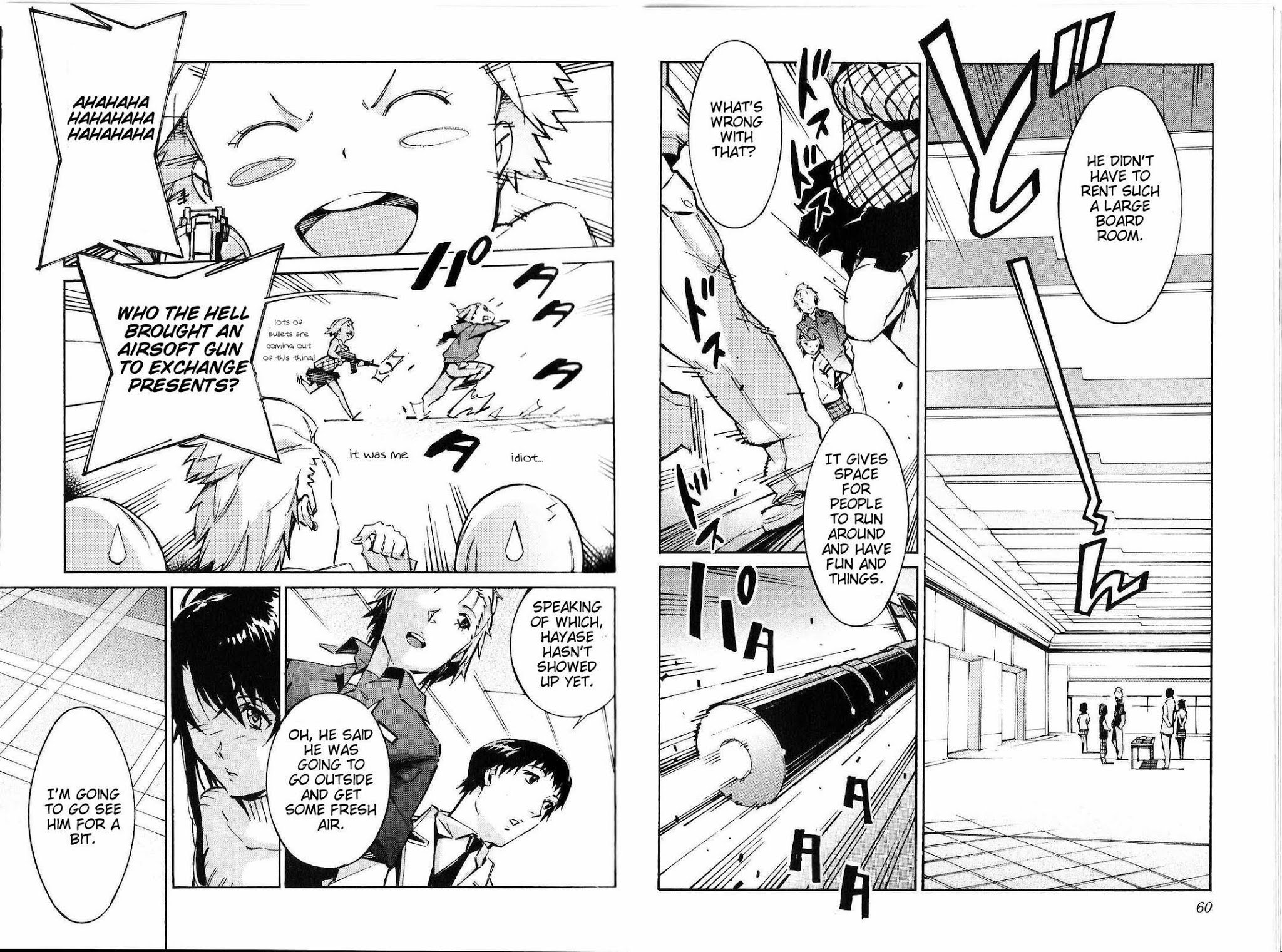 Kurogane no Linebarrel Chapter 41 page 7 - Chapter 41: Reunion
