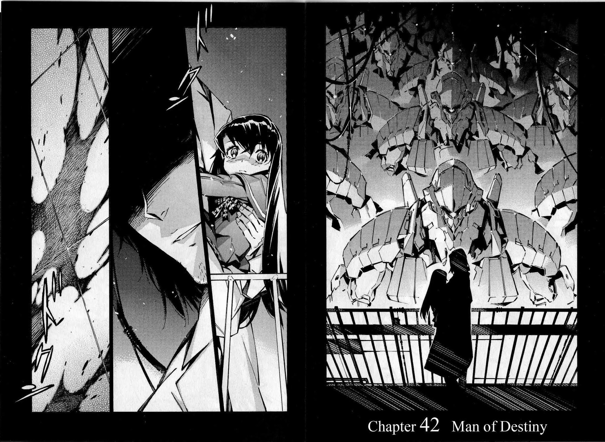 Kurogane no Linebarrel Chapter 42 page 1 - Chapter 42: Man of Destiny